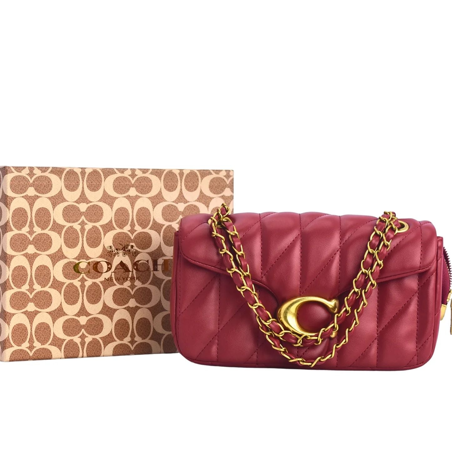 Coach Tabby Shoulder Bag 26 - Red