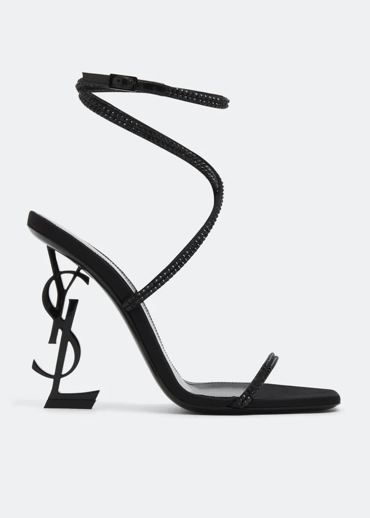 Opyum Crystal Sandals - SAINT LAURENT