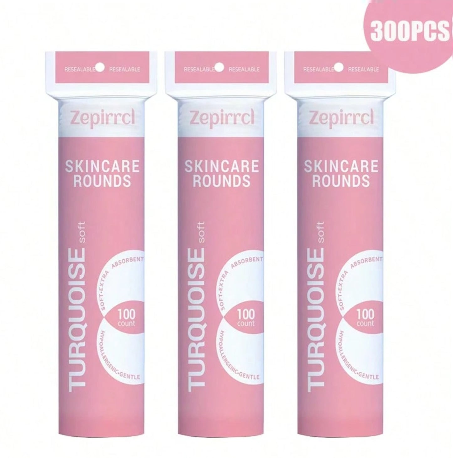 Disposable Premium Round Makeup Remover Pads