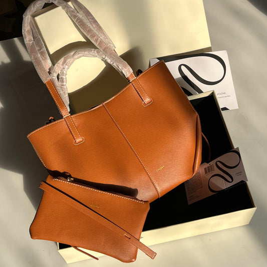 Cyme Mini Handbag with Pouch - POLÈNE