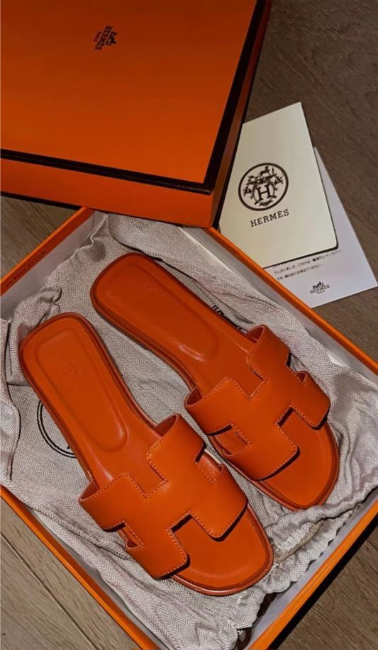 Hermès Oran Sandals – H Cut Slides