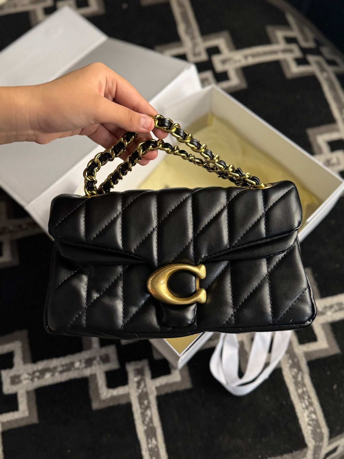 Coach Tabby Shoulder Bag 26 - Black