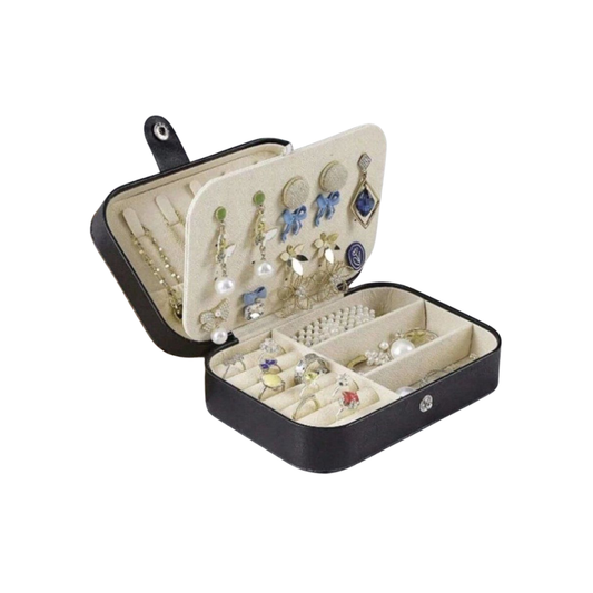 Portable Jewelry Storage Box - Organizer
