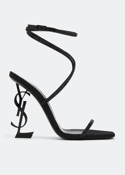 Opyum Crystal Sandals - SAINT LAURENT