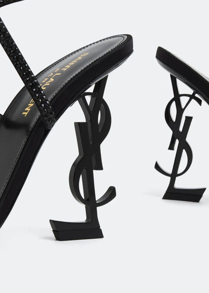 Opyum Crystal Sandals - SAINT LAURENT
