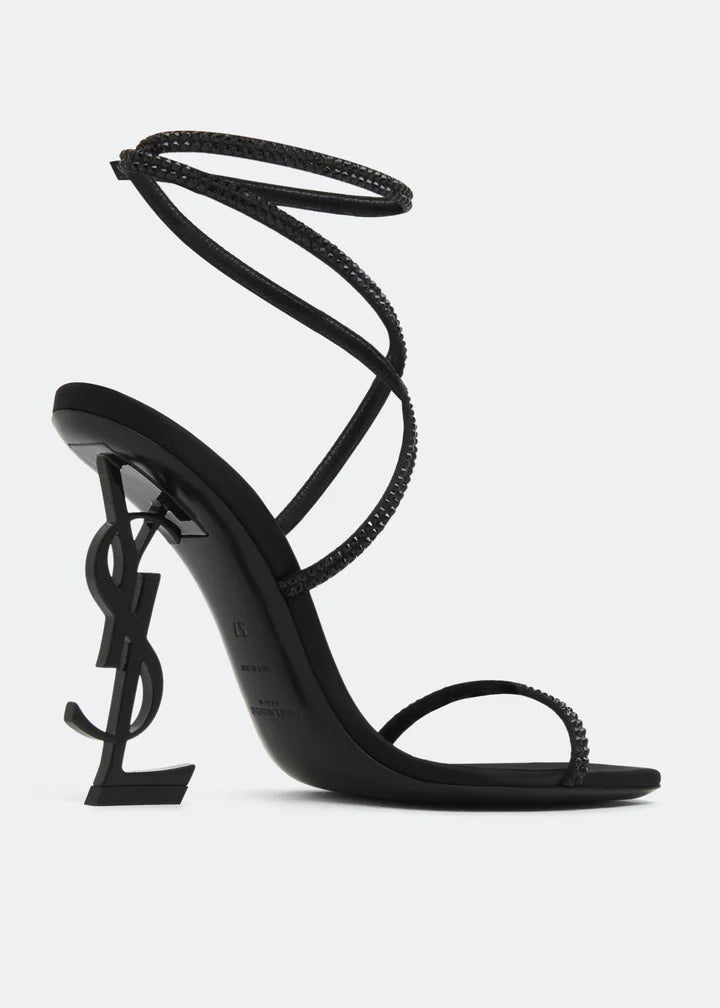Opyum Crystal Sandals - SAINT LAURENT