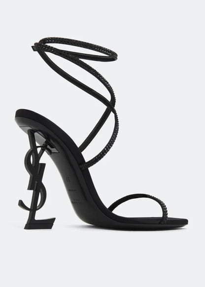 Opyum Crystal Sandals - SAINT LAURENT