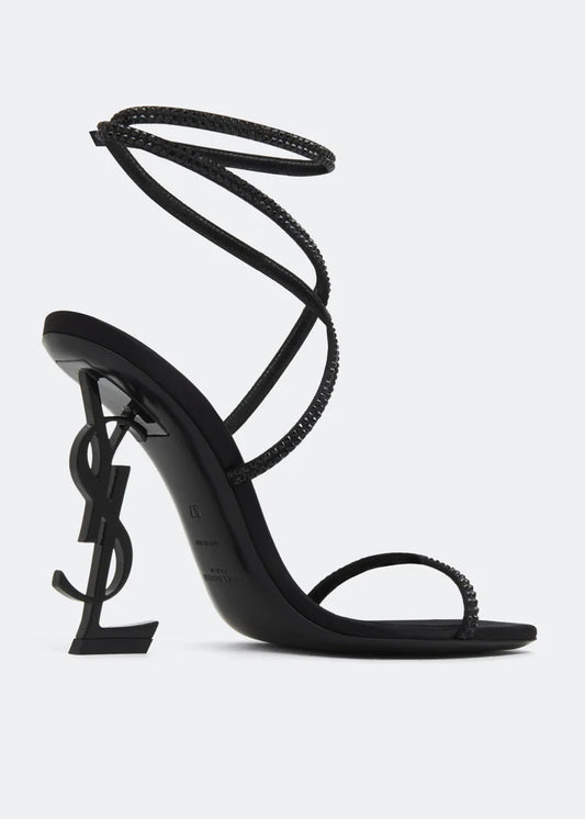 Opyum Crystal Sandals - SAINT LAURENT