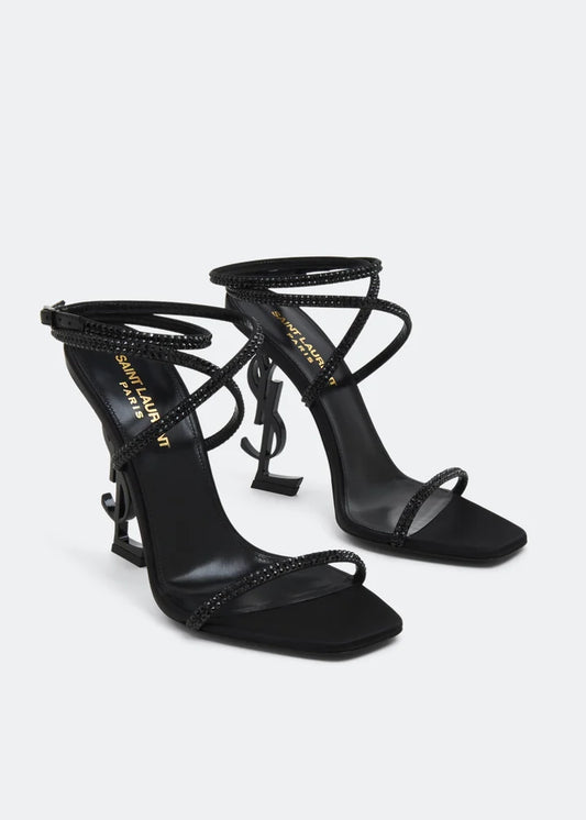 Opyum Crystal Sandals - SAINT LAURENT