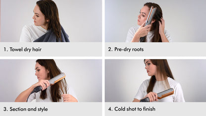 Dyson Airstrait™ dryer and straightener