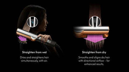 Dyson Airstrait™ dryer and straightener