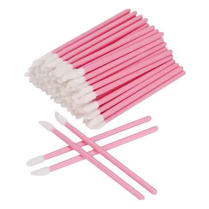 Disposable Lip Brush Stick/Mascara Brush - 50pcs Set