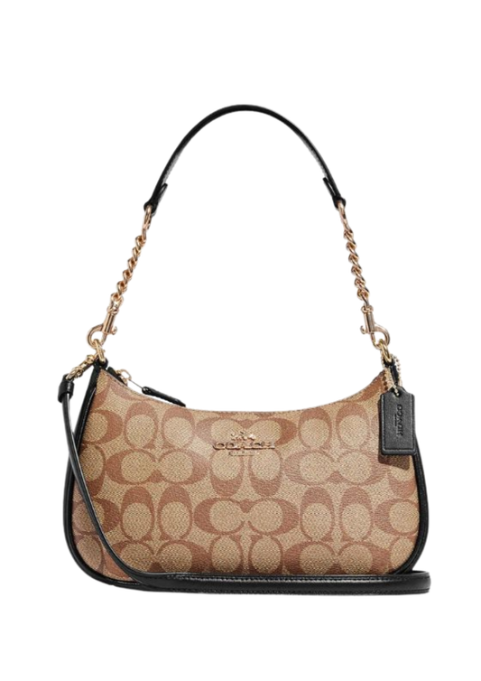 Coach Teri Shoulder Bag In Signature Canvas
