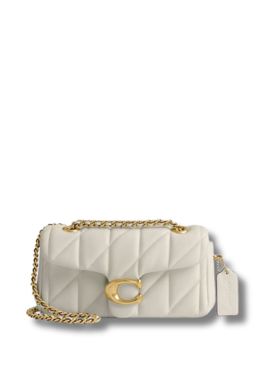 Coach Tabby Shoulder Bag 26 - White