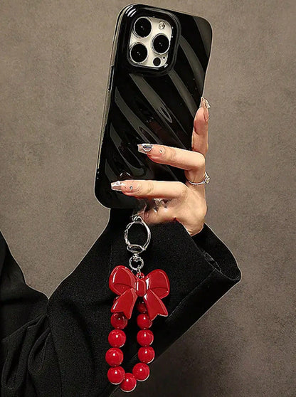 Red Bow Knot - Keychain