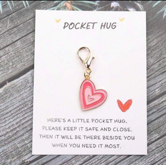 Heartfelt Pocket Hug - Keychain