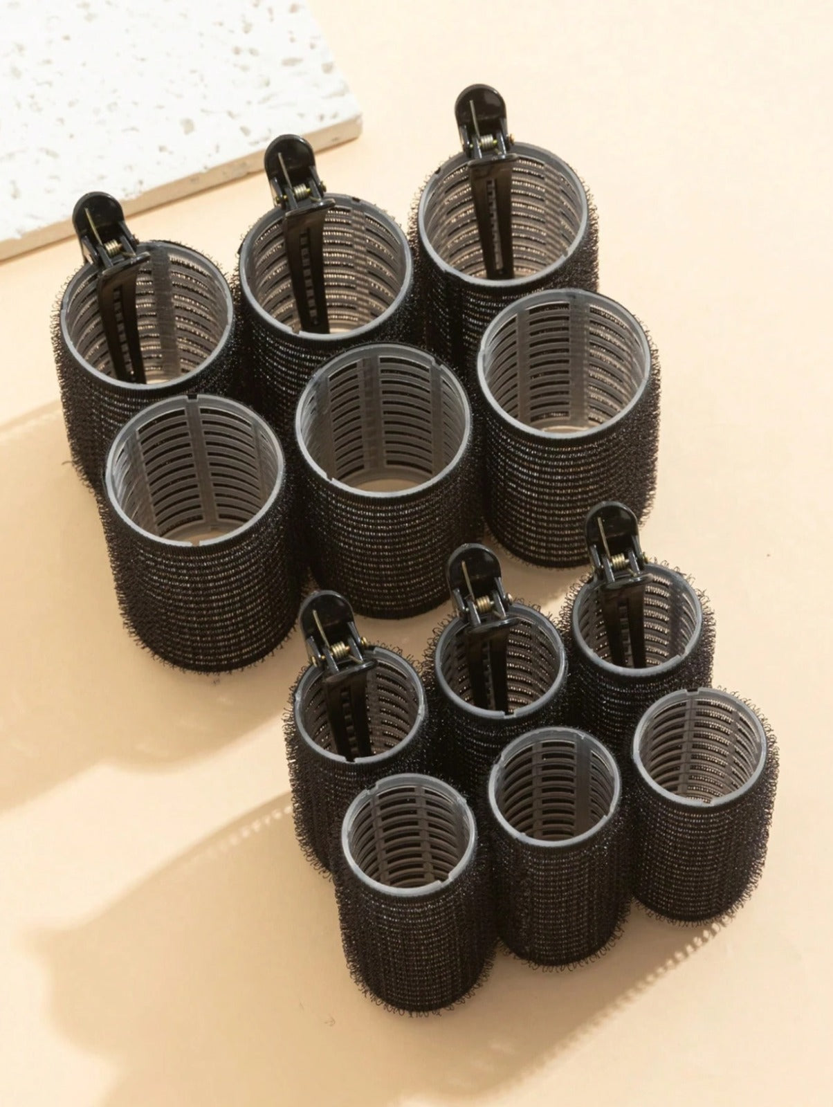 Large Size Hair Rollers With Clips 18pcs/Set - Hair Tools