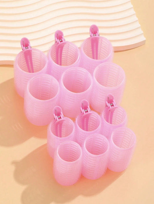 Large Size Hair Rollers With Clips 18pcs/Set - Hair Tools