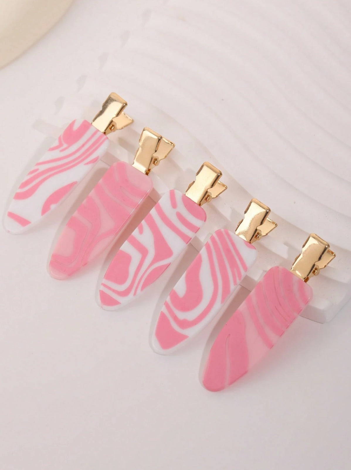 Acetate Seamless Hair Clips