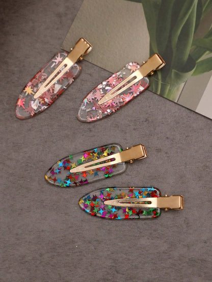 Acetate Seamless Hair Clips