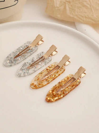 Acetate Seamless Hair Clips