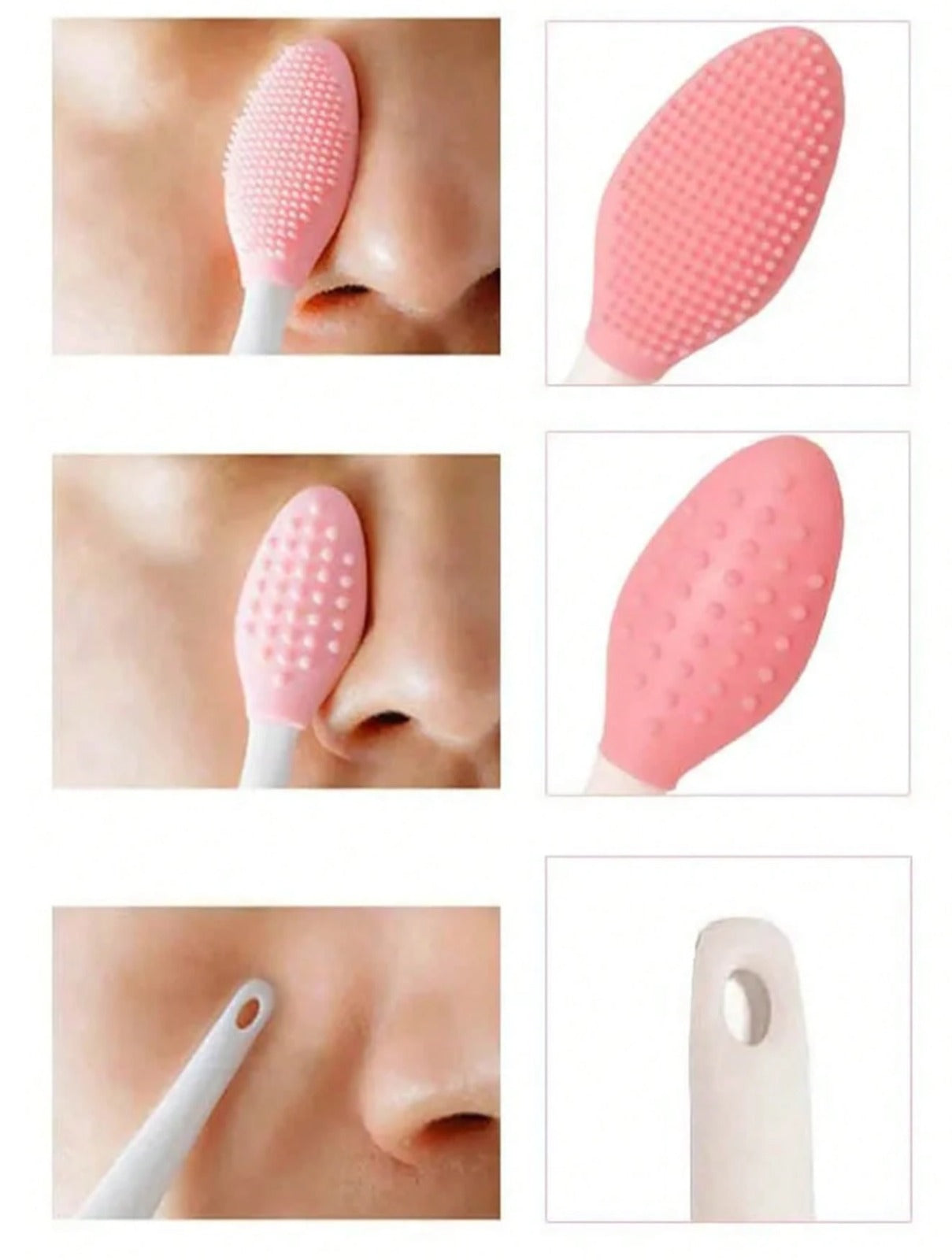 Lip Exfoliator Brush Double Sided Silicone