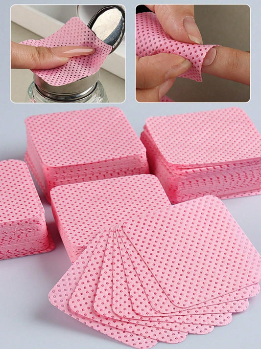 Manicure Gel Nail Polish Remover Wipes Cleaner - 200pcs set