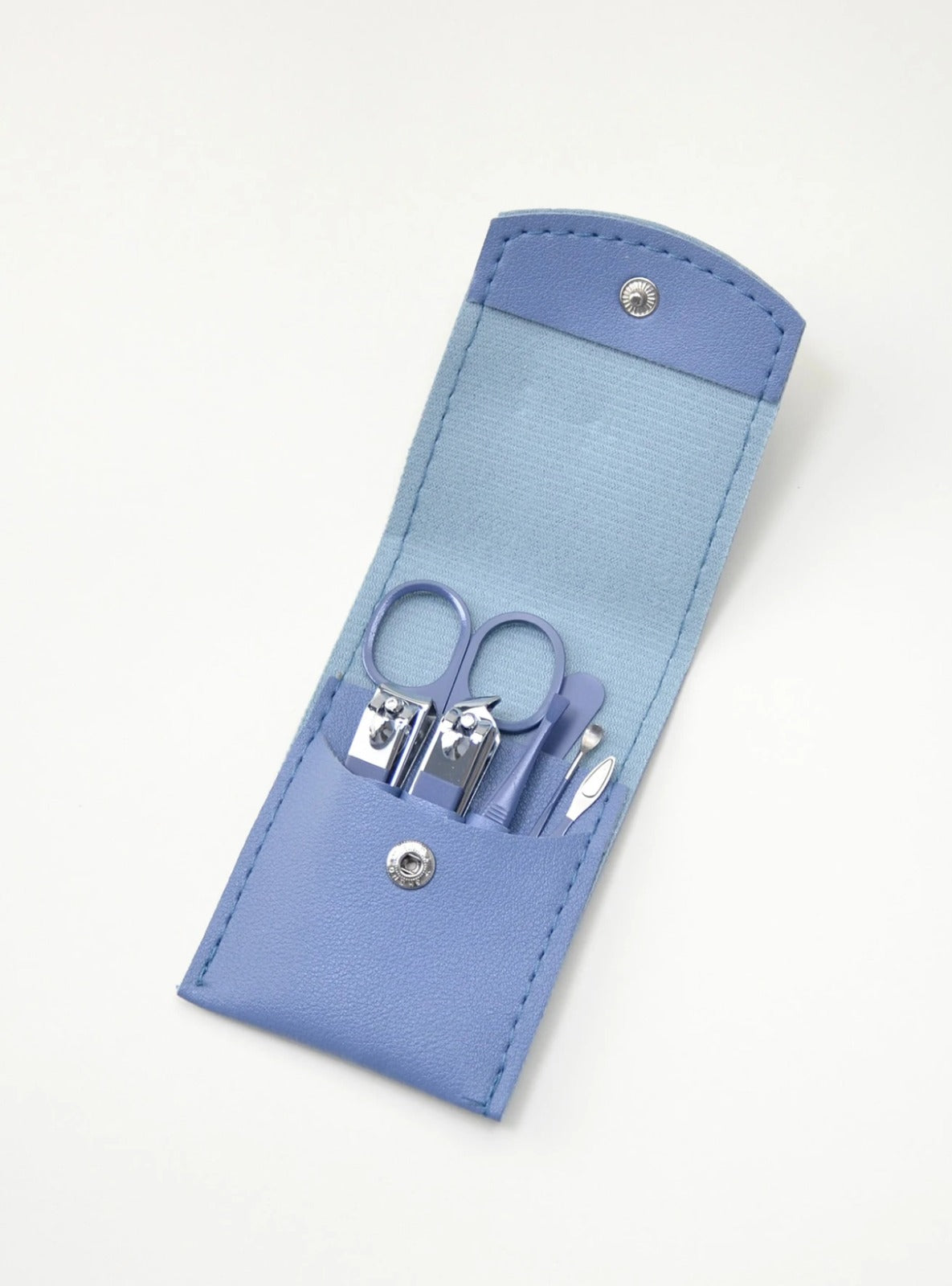 Portable Nail Clipper Set – 7pcs Stainless Steel Manicure & Pedicure Kit