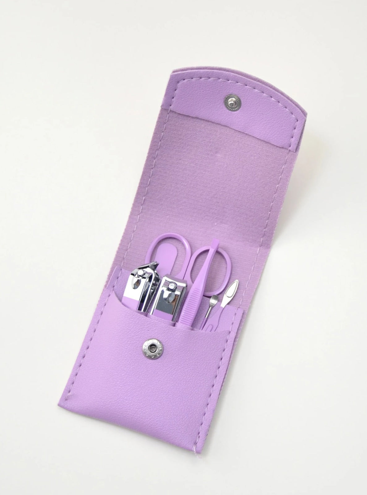 Portable Nail Clipper Set – 7pcs Stainless Steel Manicure & Pedicure Kit