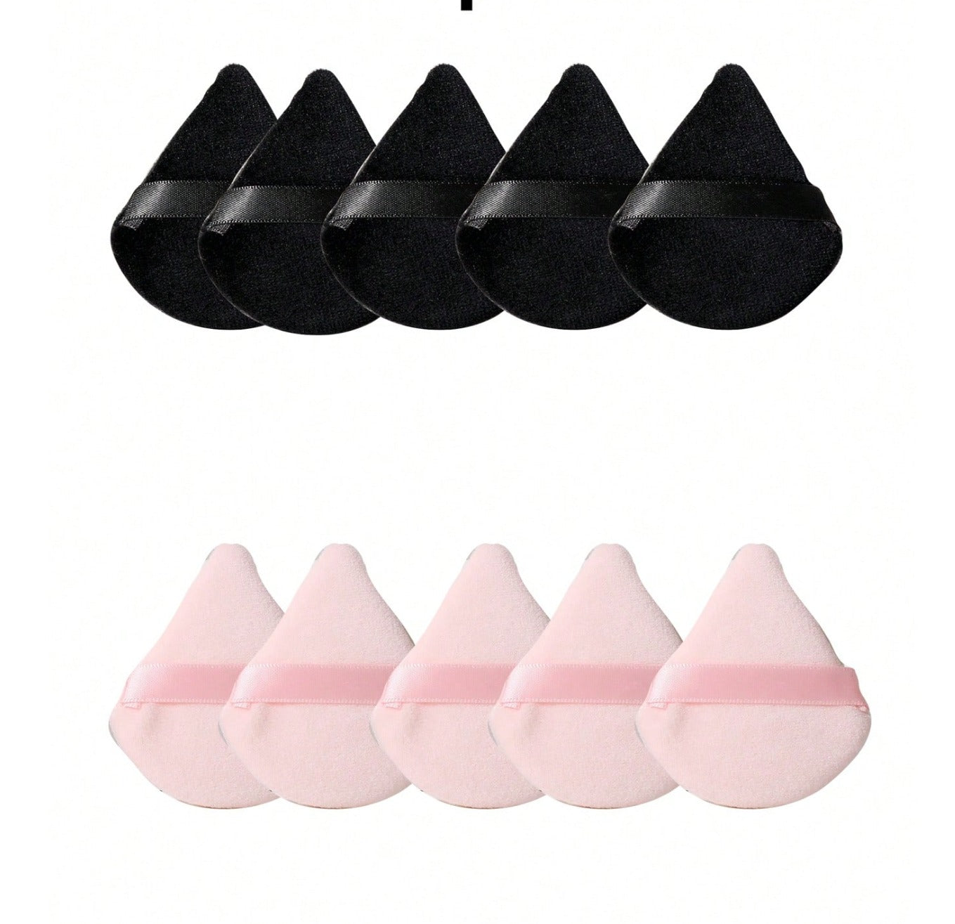 Triangle Makeup Sponge Powder Puff - 10pcs Set