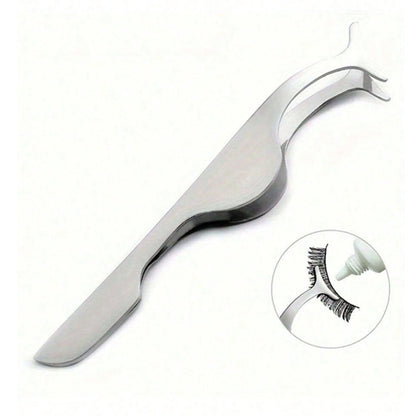 Professional Curved Eyelash Tweezer