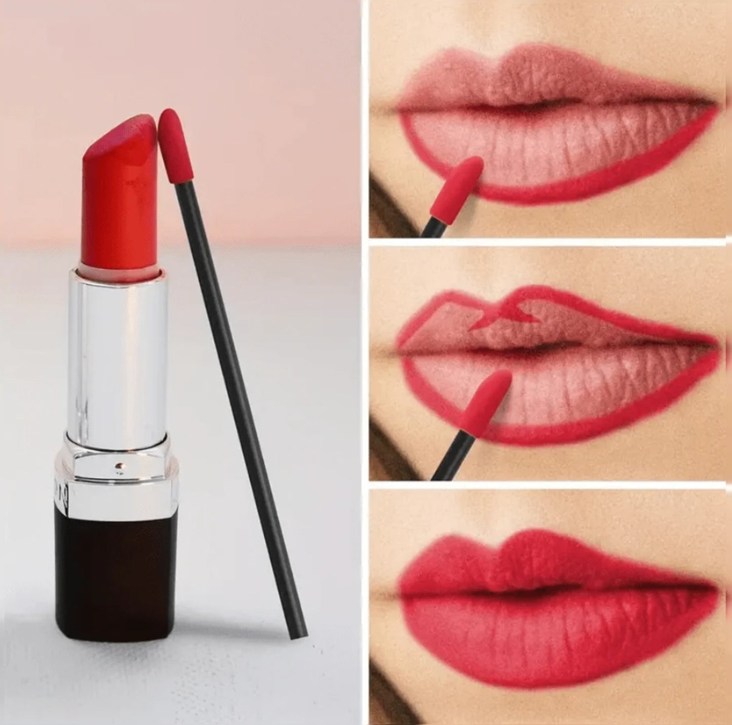 Disposable Lip Brush Stick/Mascara Brush - 50pcs Set