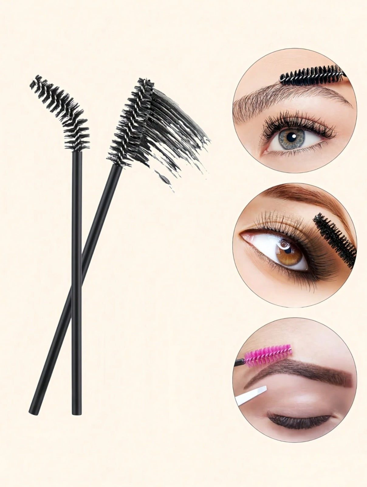 Eyelash Brush Disposable - 20pcs Set