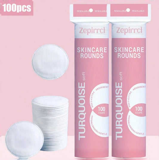 Disposable Premium Round Makeup Remover Pads