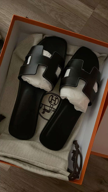 Hermès Oran Sandals – H Cut Slides