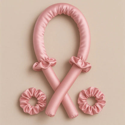 3-Piece Foam Sleep Curler Sponge Big Wavy - Heatless Hair Curler