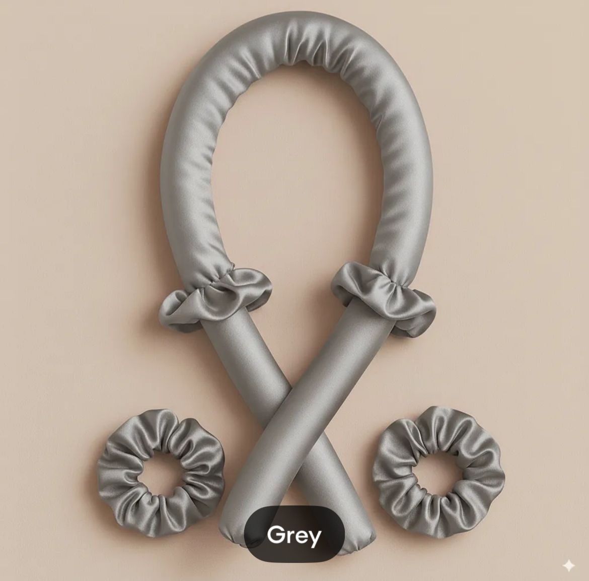 3-Piece Foam Sleep Curler Sponge Big Wavy - Heatless Hair Curler