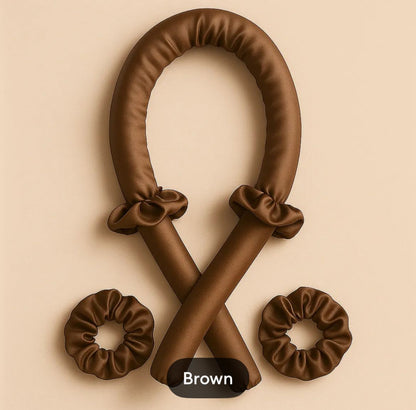 3-Piece Foam Sleep Curler Sponge Big Wavy - Heatless Hair Curler