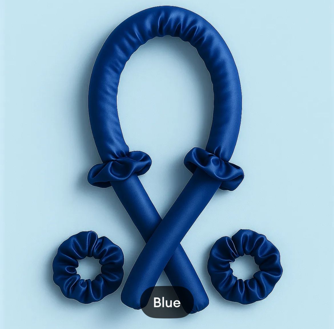 3-Piece Foam Sleep Curler Sponge Big Wavy - Heatless Hair Curler