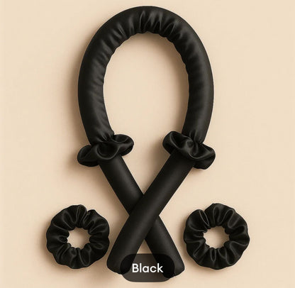 3-Piece Foam Sleep Curler Sponge Big Wavy - Heatless Hair Curler