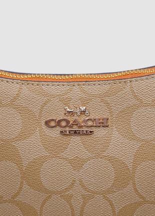 Coach Teri Shoulder Bag In Signature Canvas - Light Brown