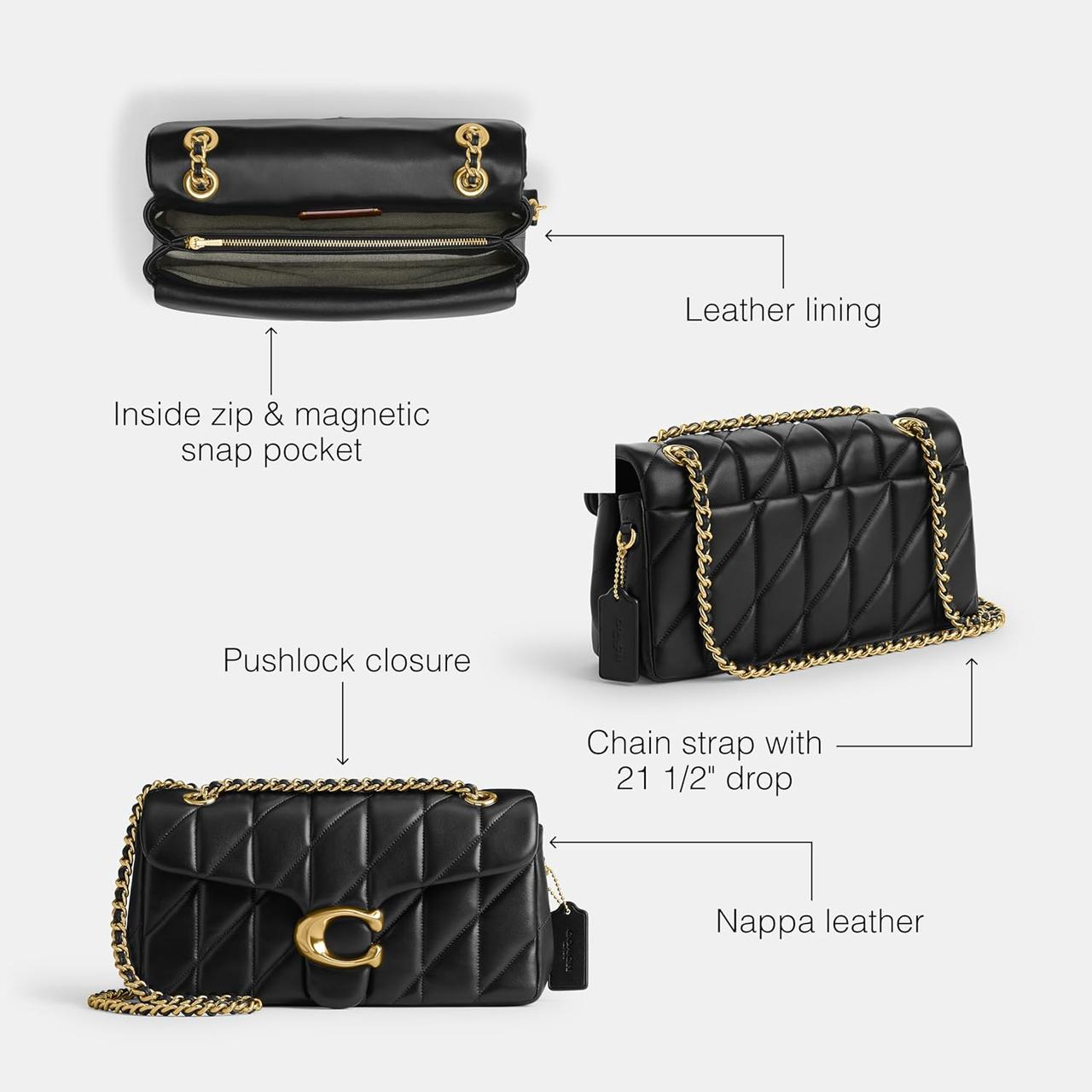 Coach Tabby Shoulder Bag 26 - Black