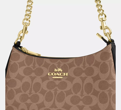 Coach Teri Shoulder Bag In Signature Canvas